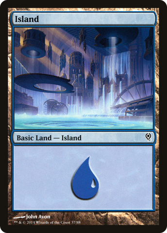 Island (37) [Duel Decks: Jace vs. Vraska] - The Mythic Store | 24h Order Processing