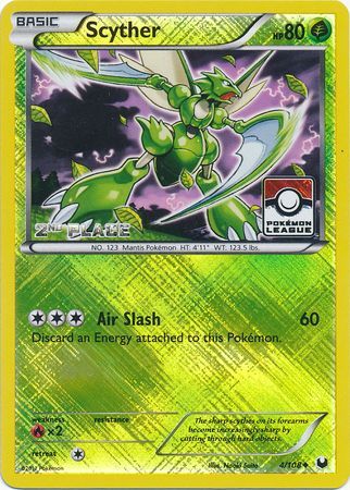 Scyther (4/108) (League Promo 2nd Place) [Black & White: Dark Explorers] - The Mythic Store | 24h Order Processing