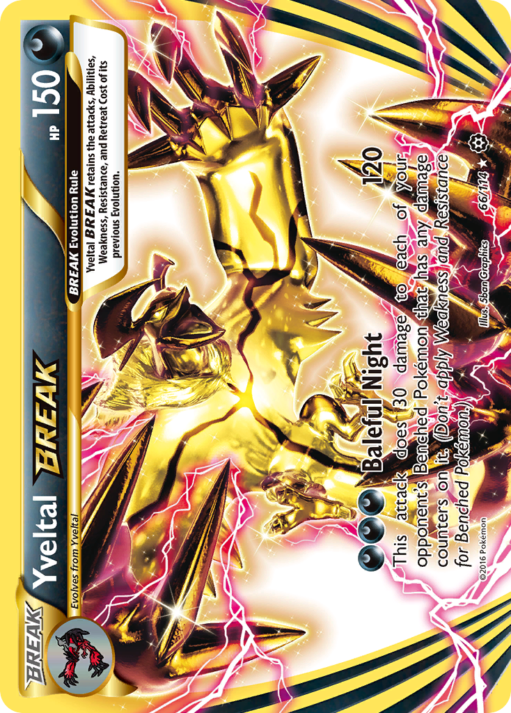 Yveltal BREAK (66/114) [XY: Steam Siege] - The Mythic Store | 24h Order Processing