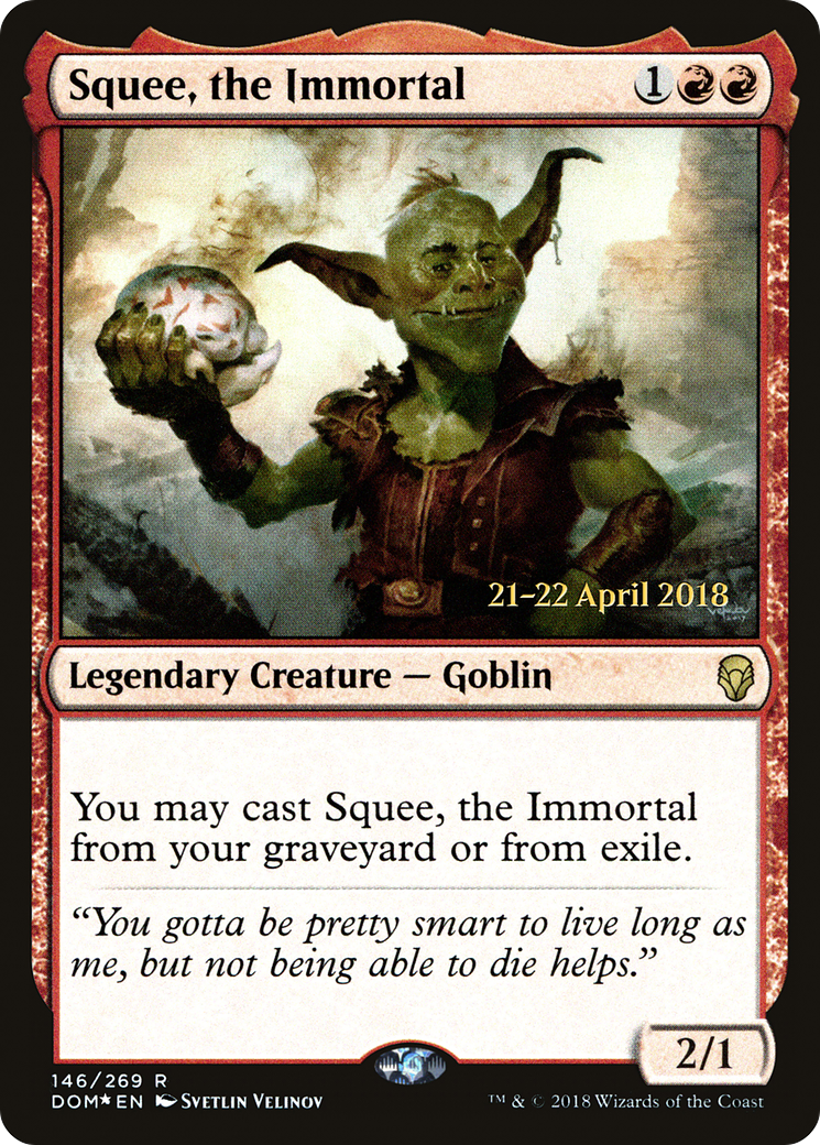 Squee, the Immortal [Dominaria Prerelease Promos] - The Mythic Store | 24h Order Processing