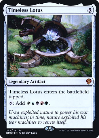 Timeless Lotus [Dominaria United Prerelease Promos] - The Mythic Store | 24h Order Processing