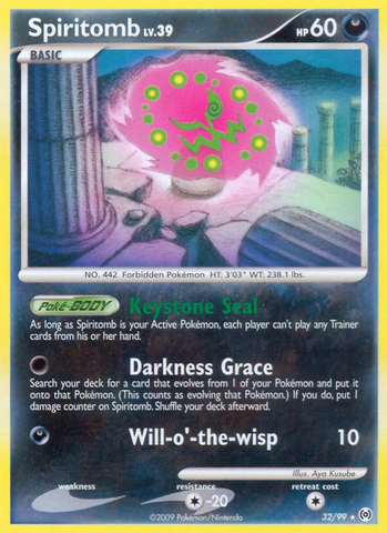 Spiritomb (32/99) [Platinum: Arceus] - The Mythic Store | 24h Order Processing