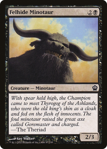 Felhide Minotaur [Theros] - The Mythic Store | 24h Order Processing