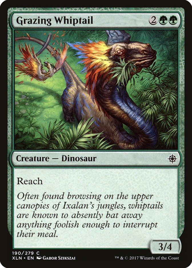 Grazing Whiptail [Ixalan] - The Mythic Store | 24h Order Processing