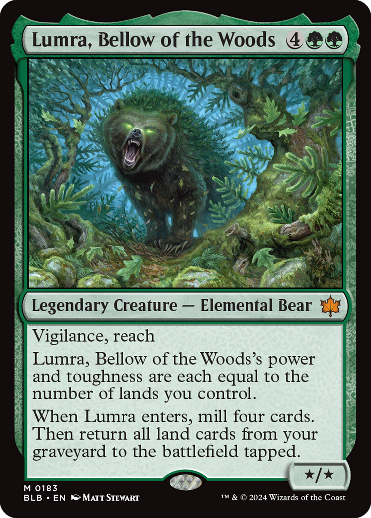 Lumra, Bellow of the Woods [Bloomburrow] - The Mythic Store | 24h Order Processing