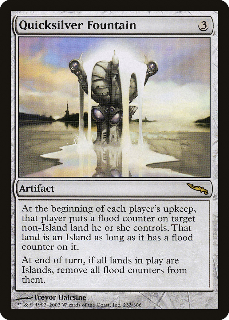 Quicksilver Fountain [Mirrodin] - The Mythic Store | 24h Order Processing