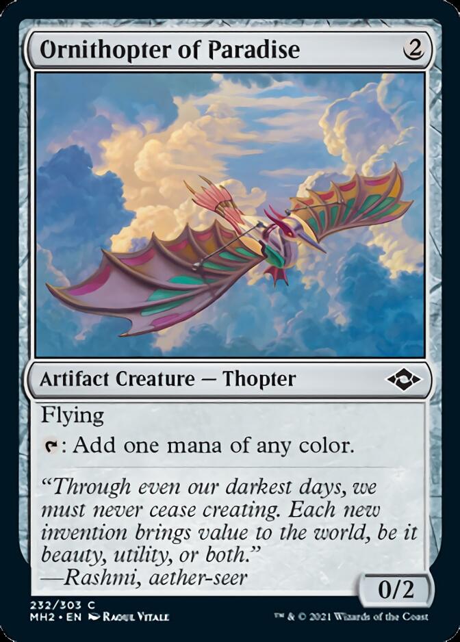 Ornithopter of Paradise [Modern Horizons 2] - The Mythic Store | 24h Order Processing