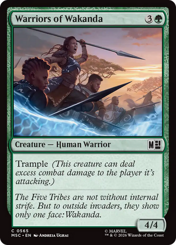 Warriors of Wakanda [Marvel Super Heroes Commander] - The Mythic Store | 24h Order Processing