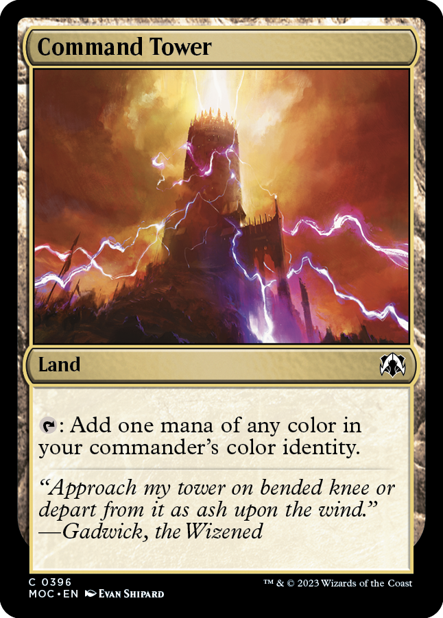 Command Tower [March of the Machine Commander] - The Mythic Store | 24h Order Processing