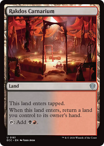 Rakdos Carnarium [Lorwyn Eclipsed Commander] - The Mythic Store | 24h Order Processing