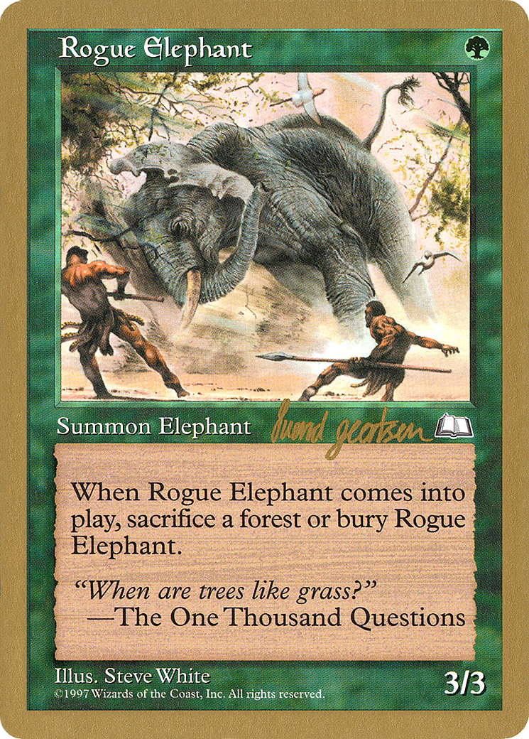 Rogue Elephant (Svend Geertsen) [World Championship Decks 1997] - The Mythic Store | 24h Order Processing
