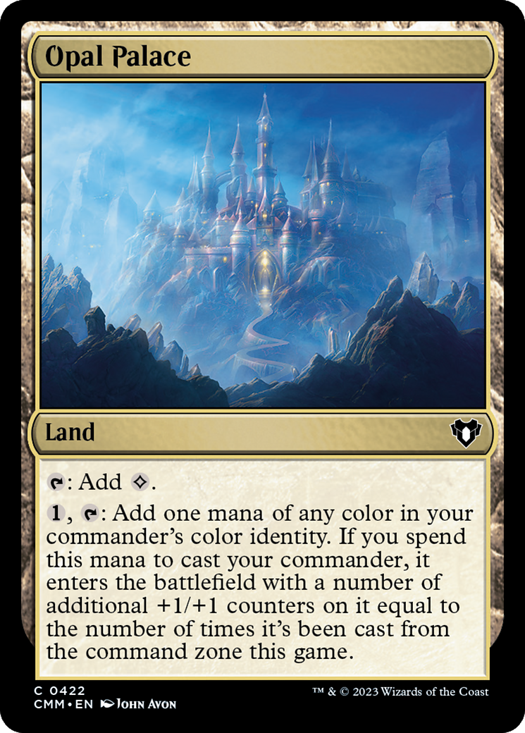 Opal Palace [Commander Masters] - The Mythic Store | 24h Order Processing