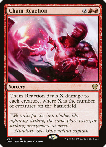 Chain Reaction [Phyrexia: All Will Be One Commander] - The Mythic Store | 24h Order Processing