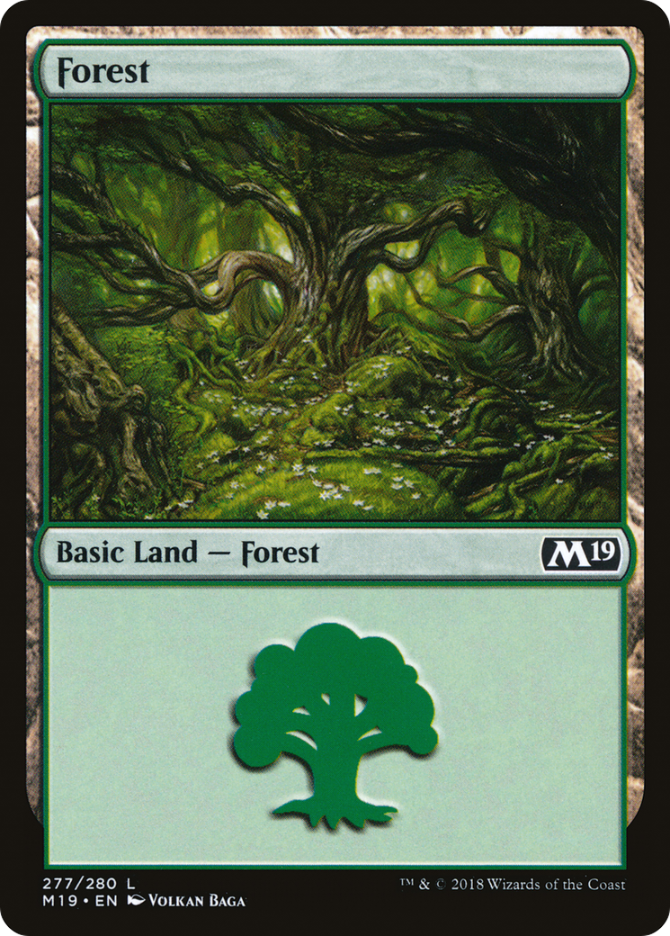 Forest (277) [Core Set 2019] - The Mythic Store | 24h Order Processing