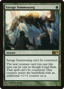 Savage Summoning [Magic 2014] - The Mythic Store | 24h Order Processing