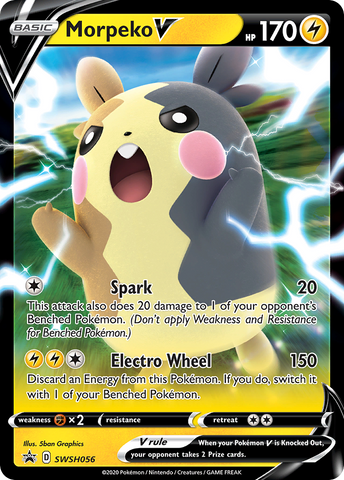 Morpeko V (SWSH056) [Sword & Shield: Black Star Promos] - The Mythic Store | 24h Order Processing