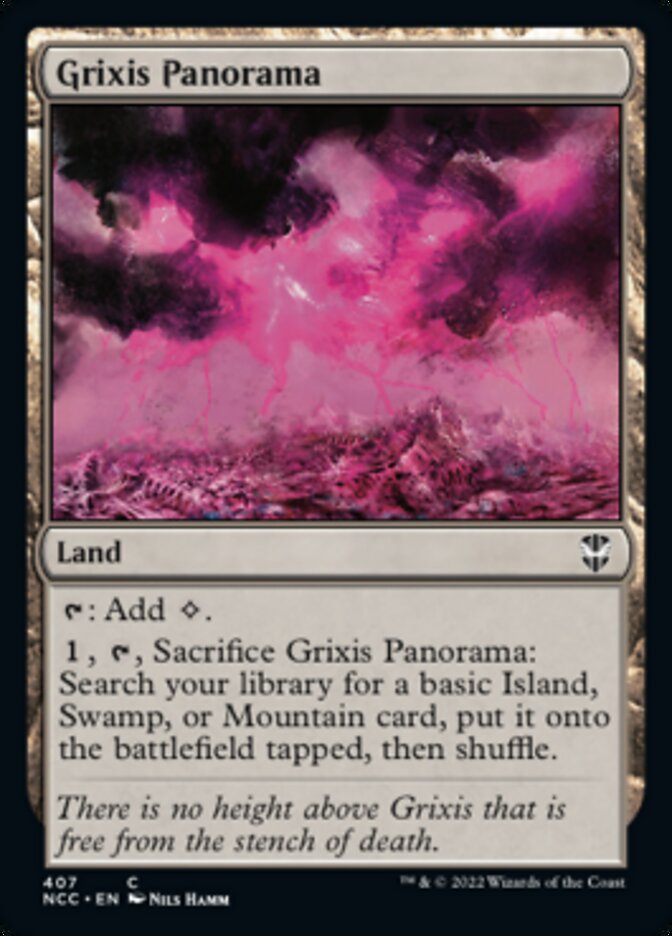 Grixis Panorama [Streets of New Capenna Commander] - The Mythic Store | 24h Order Processing