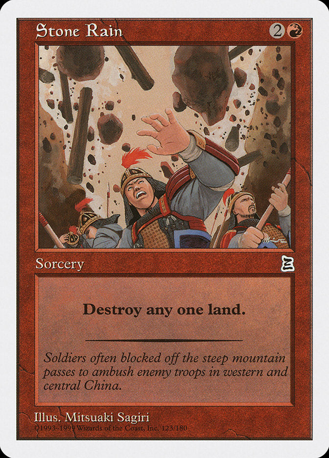 Stone Rain [Portal Three Kingdoms] - The Mythic Store | 24h Order Processing