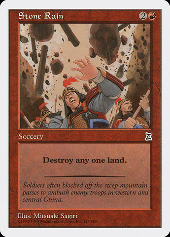 Stone Rain [Portal Three Kingdoms] - The Mythic Store | 24h Order Processing