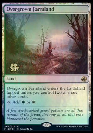 Overgrown Farmland [Innistrad: Midnight Hunt Prerelease Promos] - The Mythic Store | 24h Order Processing
