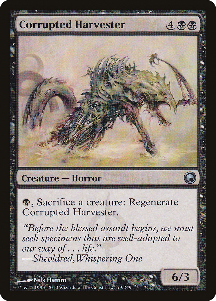 Corrupted Harvester [Scars of Mirrodin] - The Mythic Store | 24h Order Processing