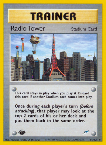 Radio Tower (95/105) [Neo Destiny 1st Edition] - The Mythic Store | 24h Order Processing