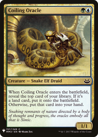 Coiling Oracle [Mystery Booster] - The Mythic Store | 24h Order Processing