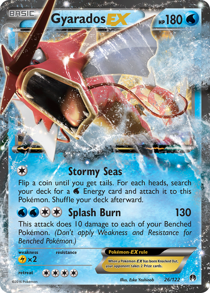 Gyarados EX (26/122) [XY: BREAKpoint] - The Mythic Store | 24h Order Processing