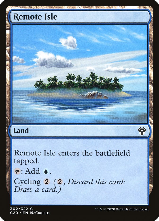 Remote Isle [Commander 2020] - The Mythic Store | 24h Order Processing