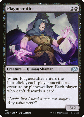 Plaguecrafter [Jumpstart 2022] - The Mythic Store | 24h Order Processing