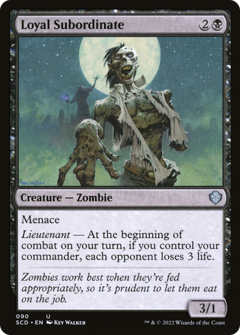 Loyal Subordinate [Starter Commander Decks] - The Mythic Store | 24h Order Processing