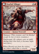 Fearful Villager // Fearsome Werewolf [Innistrad: Crimson Vow] - The Mythic Store | 24h Order Processing