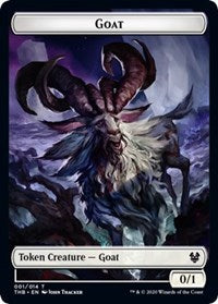 Goat // Satyr Double-Sided Token [Theros Beyond Death Tokens] - The Mythic Store | 24h Order Processing