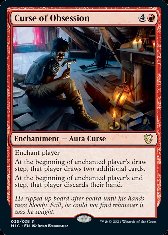 Curse of Obsession [Innistrad: Midnight Hunt Commander] - The Mythic Store | 24h Order Processing