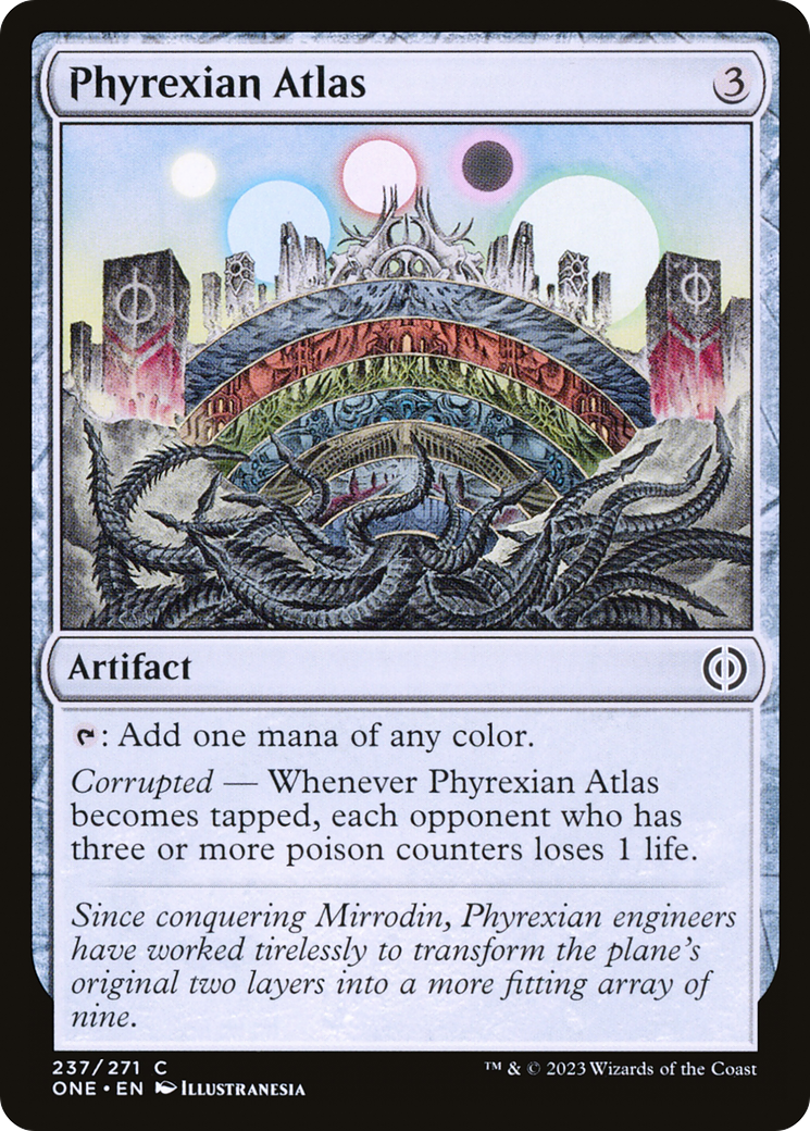 Phyrexian Atlas [Phyrexia: All Will Be One] - The Mythic Store | 24h Order Processing