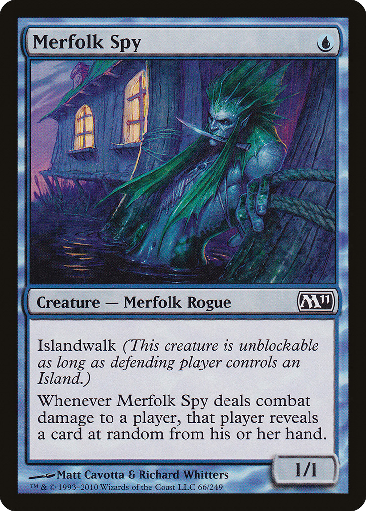 Merfolk Spy [Magic 2011] - The Mythic Store | 24h Order Processing