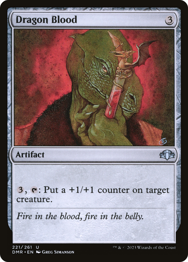 Dragon Blood [Dominaria Remastered] - The Mythic Store | 24h Order Processing