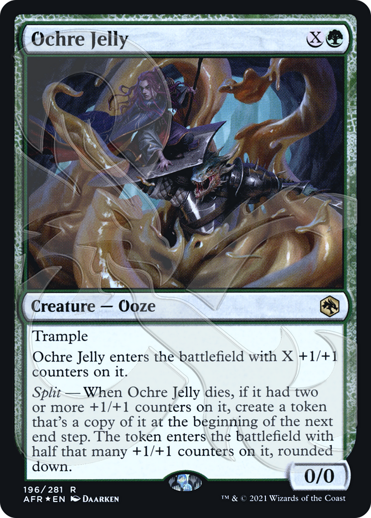 Ochre Jelly (Ampersand Promo) [Dungeons & Dragons: Adventures in the Forgotten Realms Promos] - The Mythic Store | 24h Order Processing