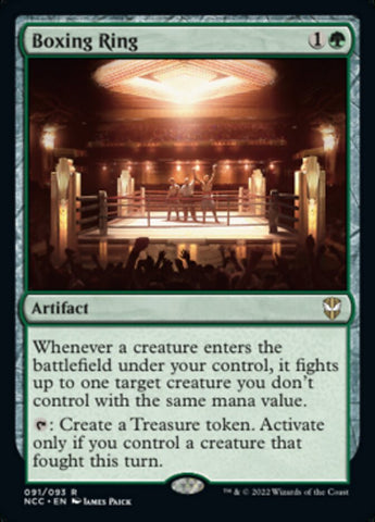 Boxing Ring [Streets of New Capenna Commander] - The Mythic Store | 24h Order Processing