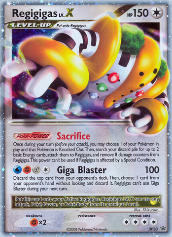 Regigigas LV.X (DP30) [Diamond & Pearl: Black Star Promos] - The Mythic Store | 24h Order Processing
