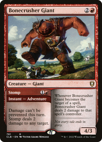 Bonecrusher Giant // Stomp [Commander Legends: Battle for Baldur's Gate] - The Mythic Store | 24h Order Processing