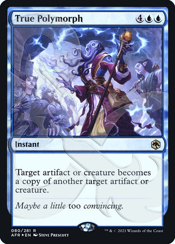 True Polymorph (Ampersand Promo) [Dungeons & Dragons: Adventures in the Forgotten Realms Promos] - The Mythic Store | 24h Order Processing