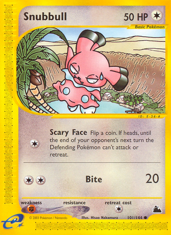 Snubbull (101/144) [Skyridge] - The Mythic Store | 24h Order Processing