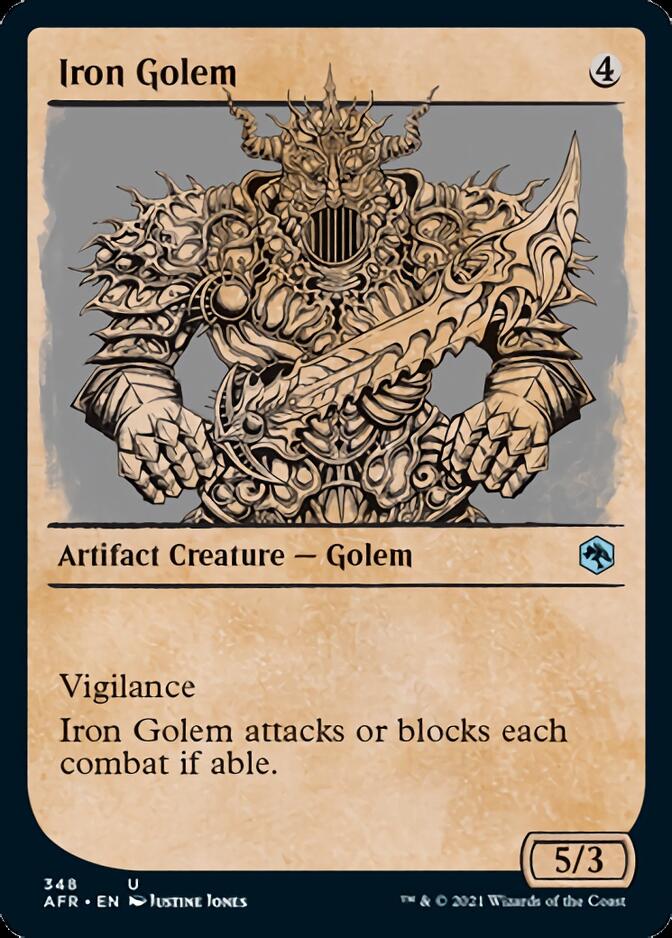 Iron Golem (Showcase) [Dungeons & Dragons: Adventures in the Forgotten Realms] - The Mythic Store | 24h Order Processing