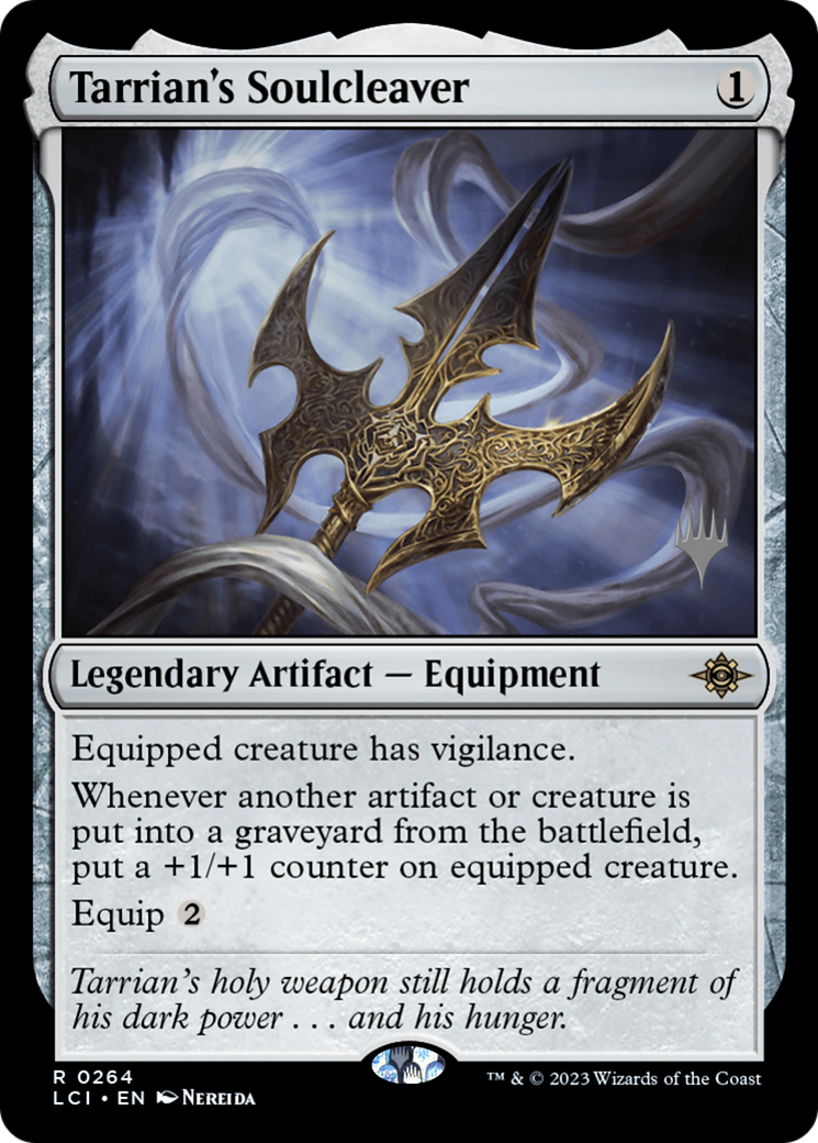 Tarrian's Soulcleaver (Promo Pack) [The Lost Caverns of Ixalan Promos] - The Mythic Store | 24h Order Processing