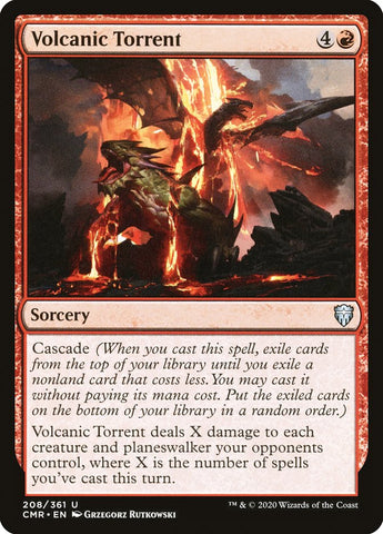 Volcanic Torrent [Commander Legends] - The Mythic Store | 24h Order Processing