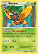 Mothim (4/124) [XY: Fates Collide] - The Mythic Store | 24h Order Processing