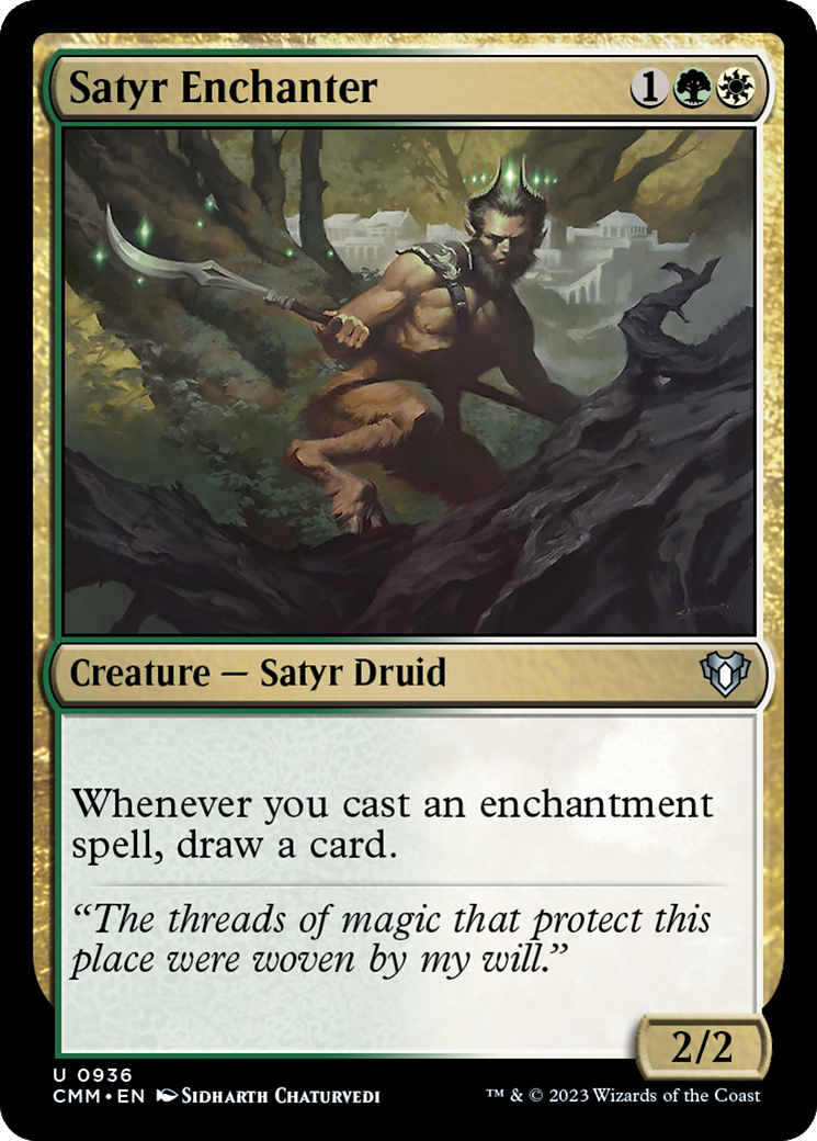 Satyr Enchanter [Commander Masters] - The Mythic Store | 24h Order Processing