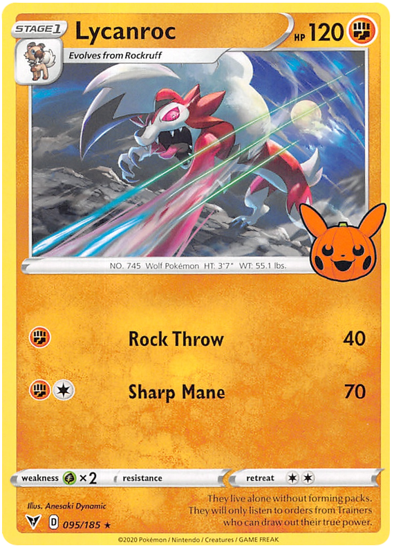 Lycanroc (095/185) [Trick or Trade 2023] - The Mythic Store | 24h Order Processing