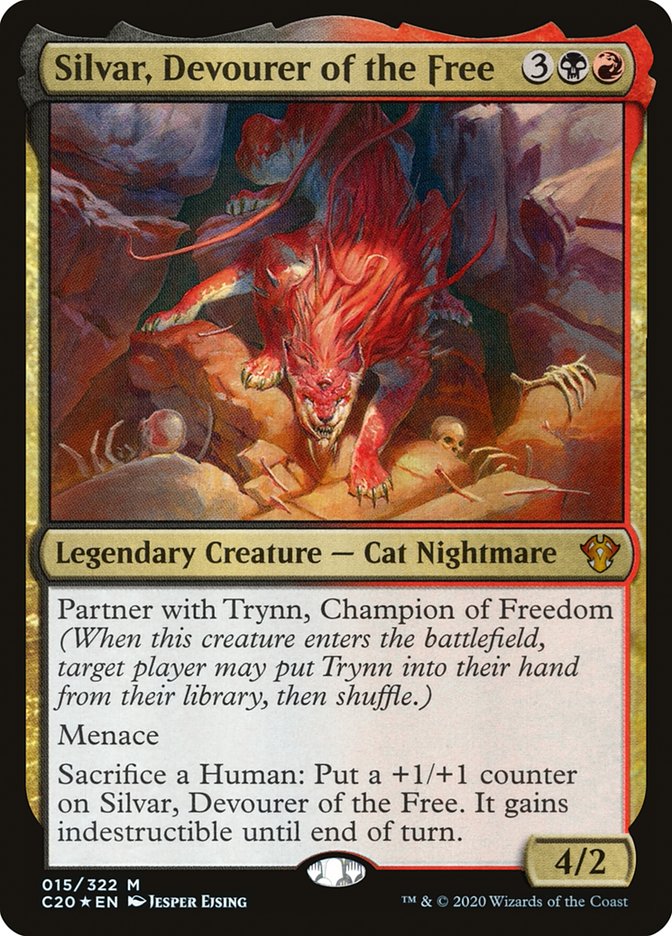 Silvar, Devourer of the Free [Commander 2020] - The Mythic Store | 24h Order Processing